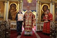 Архиерейское богослужение в Богоявленском соборе Ногинска 