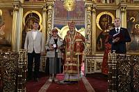 Архиерейское богослужение в Богоявленском соборе Ногинска 