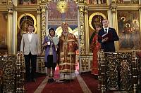 Архиерейское богослужение в Богоявленском соборе Ногинска 