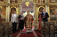 Архиерейское богослужение в Богоявленском соборе Ногинска 