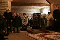 Освящение Вознесенского храма села Воскресенское 