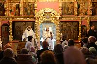 Освящение Вознесенского храма села Воскресенское 