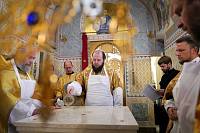 Святейший Патриарх Кирилл совершил освящение Троицкого храма в подмосковной Коломне