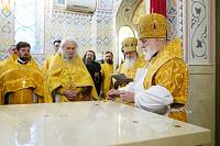 Святейший Патриарх Кирилл совершил освящение Троицкого храма в подмосковной Коломне