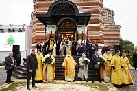 Святейший Патриарх Кирилл совершил освящение Троицкого храма в подмосковной Коломне