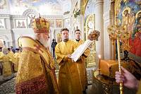 Святейший Патриарх Кирилл совершил освящение Троицкого храма в подмосковной Коломне