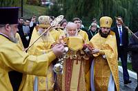 Святейший Патриарх Кирилл совершил освящение Троицкого храма в подмосковной Коломне