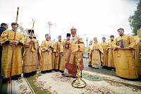 Святейший Патриарх Кирилл совершил освящение Троицкого храма в подмосковной Коломне