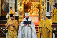 Божественная литургия и архиерейская хиротония в Храме Христа Спасителя