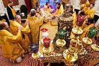 Божественная литургия и архиерейская хиротония в Храме Христа Спасителя