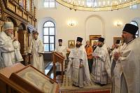 Освящение Сергиевского храма села Новосергиево 