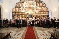 Освящение Сергиевского храма села Новосергиево 