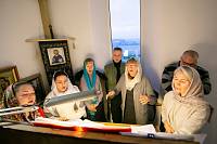 Архиерейское богослужение в Покровском храме деревни Воря-Богородское 