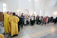 Архиерейское богослужение в Покровском храме деревни Воря-Богородское 