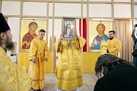 Архиерейское богослужение в Покровском храме деревни Воря-Богородское 