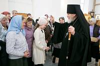 Архиерейское богослужение в Покровском храме деревни Воря-Богородское 