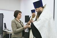 Освящение техникума в Павловском Посаде