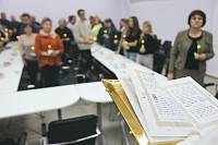 Освящение техникума в Павловском Посаде