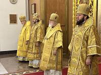 Соборное служение Архиереев Московской митрополии в Одинцово