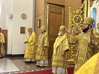 Соборное служение Архиереев Московской митрополии в Одинцово