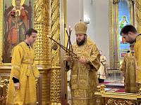 Соборное служение Архиереев Московской митрополии в Одинцово
