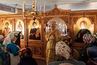 Архиерейское богослужение в храме Новомучеников и исповедников Орехово-Зуевских 