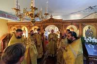 Архиерейское богослужение в храме Новомучеников и исповедников Орехово-Зуевских 