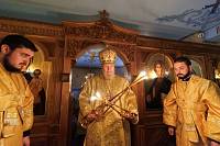 Архиерейское богослужение в храме Новомучеников и исповедников Орехово-Зуевских 