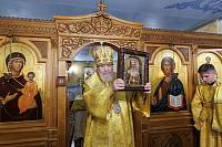 Архиерейское богослужение в храме Новомучеников и исповедников Орехово-Зуевских 