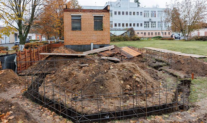 Молебен перед строительством Иверского храма при Психиатрической больнице №8 г. Орехово-Зуево