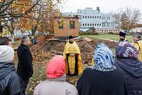 Молебен перед строительством Иверского храма при Психиатрической больнице №8 г. Орехово-Зуево
