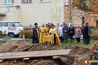 Молебен перед строительством Иверского храма при Психиатрической больнице №8 г. Орехово-Зуево