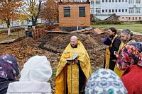 Молебен перед строительством Иверского храма при Психиатрической больнице №8 г. Орехово-Зуево