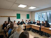 Встреча со студентами в Щёлковском колледже