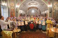 400-летие со дня рождения святителя Митрофана Воронежского в Успенском храме села Богослово 