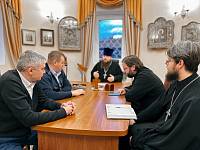 Рабочая встреча с заместителем главы Павлово-Посадского городского округа