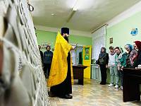 Открытие мастерской по изготовлению маскировочных сетей при Казанском храме села Казанское