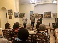 Открытие выставки «Осенняя соната» в культурном центре города Фрязино