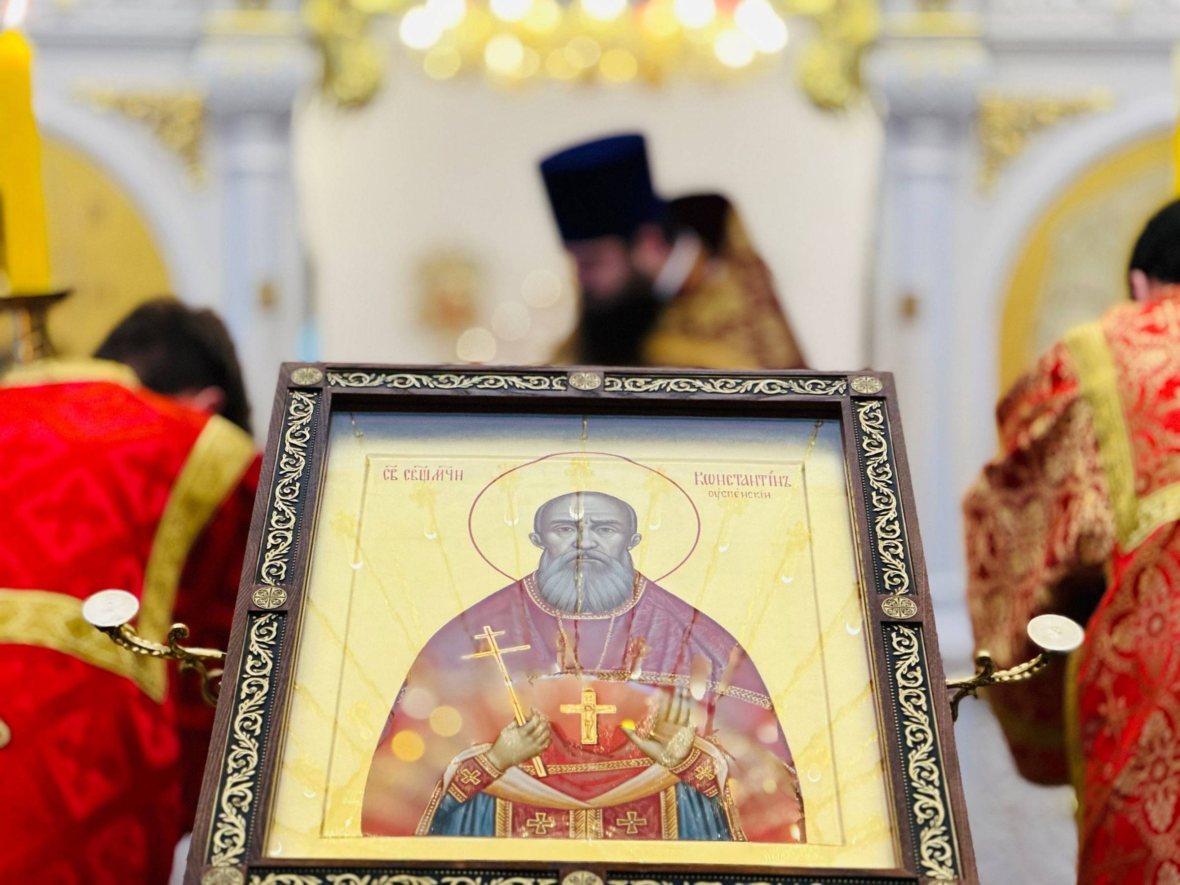 День памяти священномученика Константина Успенского и Собора новомучеников Павлово-Посадских в Электрогорске