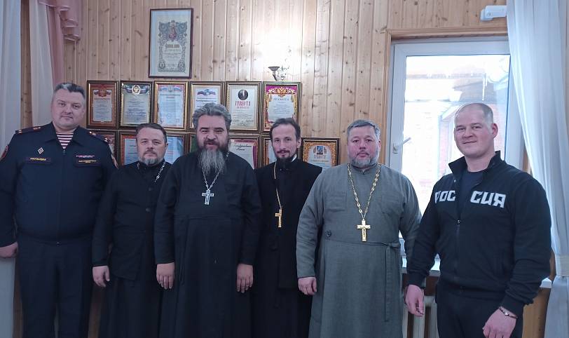 Встречи с представителями силовых структур в Ликино-Дулёвском благочинии