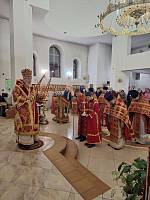 Престольный праздник в Екатерининском храме Балашихи 