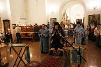 Престольный праздник в Знаменском храме города Щёлково 