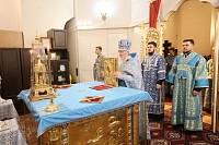 Престольный праздник в Знаменском храме города Щёлково 