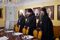 Святейший Патриарх Кирилл провёл очередное заседание Архиерейского совета Московской митрополии