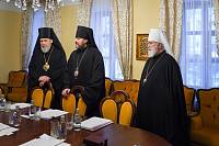 Святейший Патриарх Кирилл провёл очередное заседание Архиерейского совета Московской митрополии