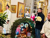 Рождество Христово в Казанском храме города Павловский Посад