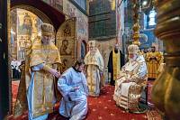 Патриаршее богослужение в Успенском соборе Московского Кремля