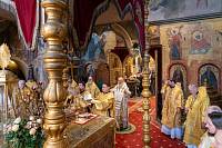 Патриаршее богослужение в Успенском соборе Московского Кремля