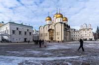 Патриаршее богослужение в Успенском соборе Московского Кремля