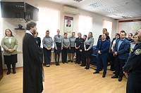 Водосвятный молебен в УФСИН России по Московской области